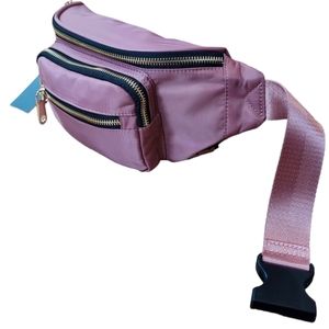 Womens Chest Bag Pink Fanny Pack Crossbody Bag Waist Belt Messenger Bag New